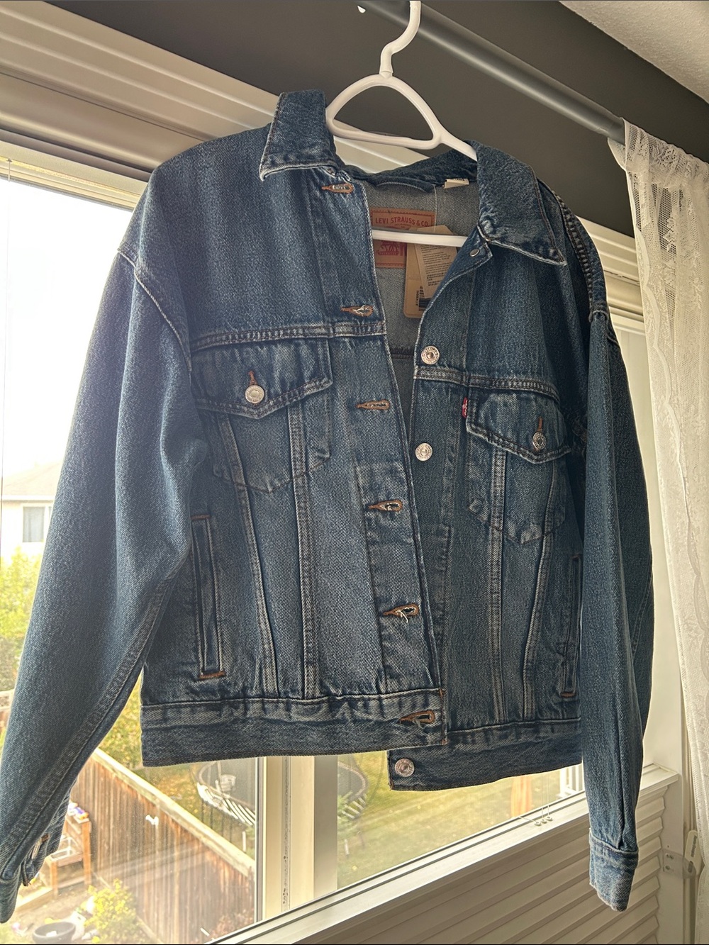 Levi's Indigo Blue Denim Jacket - Classic Trucker Style